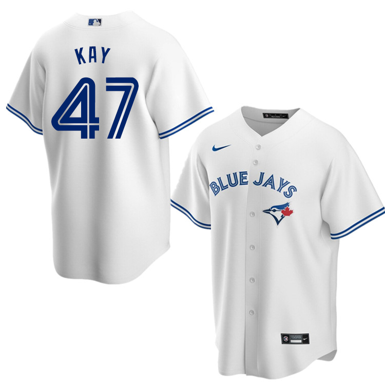 Nike Men #47 Anthony Kay Toronto Blue Jays Baseball Jerseys Sale-White